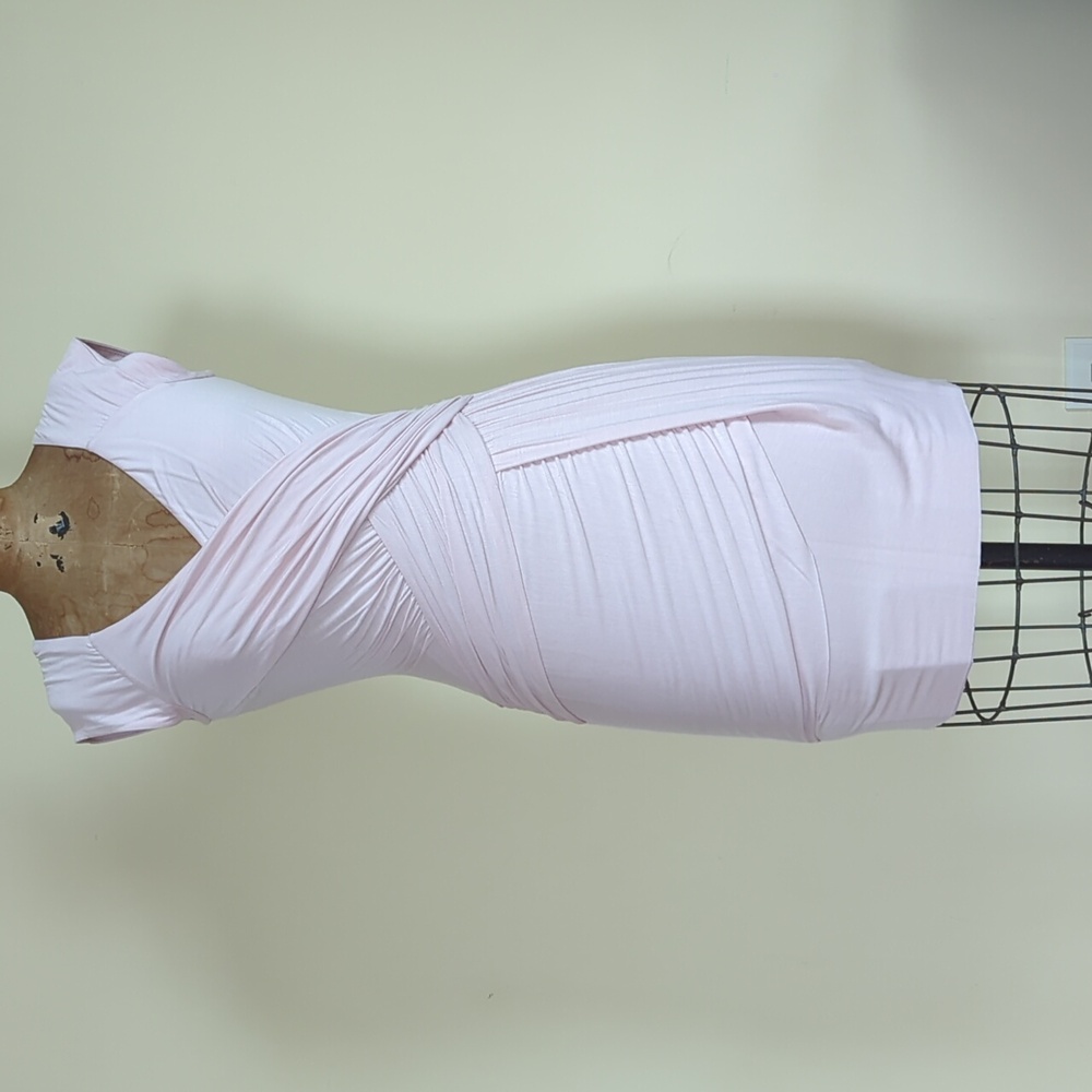 BAILEY 44 Size M Pink Swag Jersey Dress
